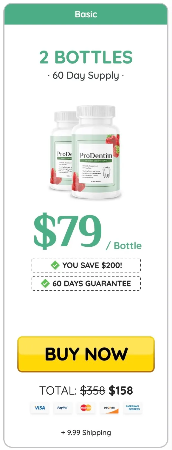 ProDentim 30 day supply